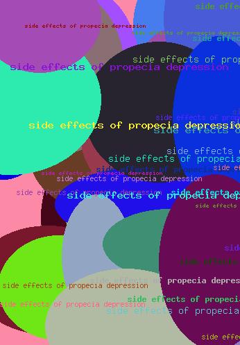 Side effects of propecia depression